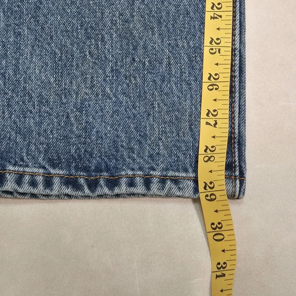 Vintage Y2K Levis 501xx Button Fly Blue Jeans Mens 34x29 True To Size Cowboy